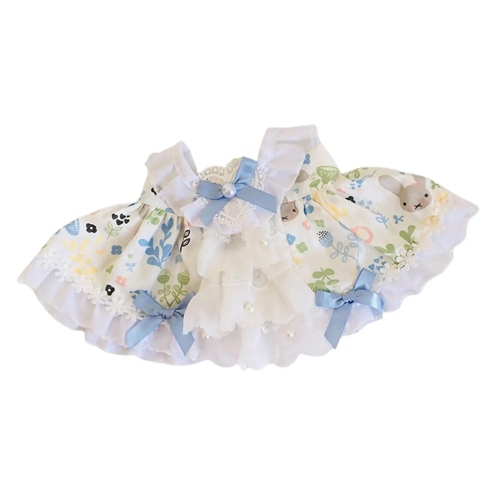 38cm Doll Clothes Plush Doll Accessories Role Playing Photo Props Soft Pretend Play Fashion Gifts Dress up Doll Clothing DIY