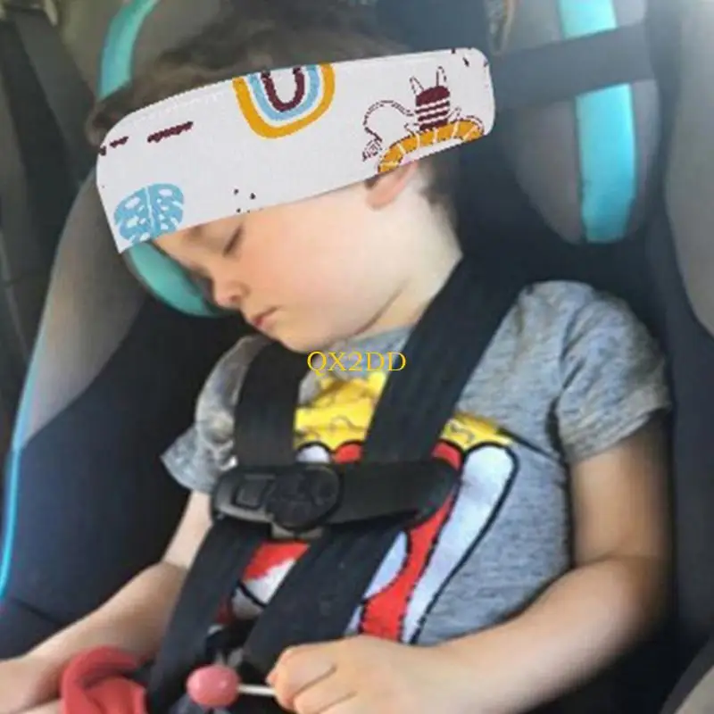 Protector de cuello para coche ajustable de algodón suave neonatal - imagen 3