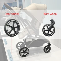 Rueda delantera de repuesto compatible con Cybex Eezy S+2 y Twist+2