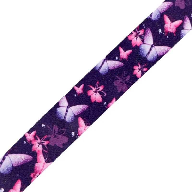 Mariposa amor flor cordón para teléfono móvil cubierta de tarjeta tarjeta de autobús tarjeta de estudiante trabajo carcasa dura cubierta de protección multifuncional - imagen 5