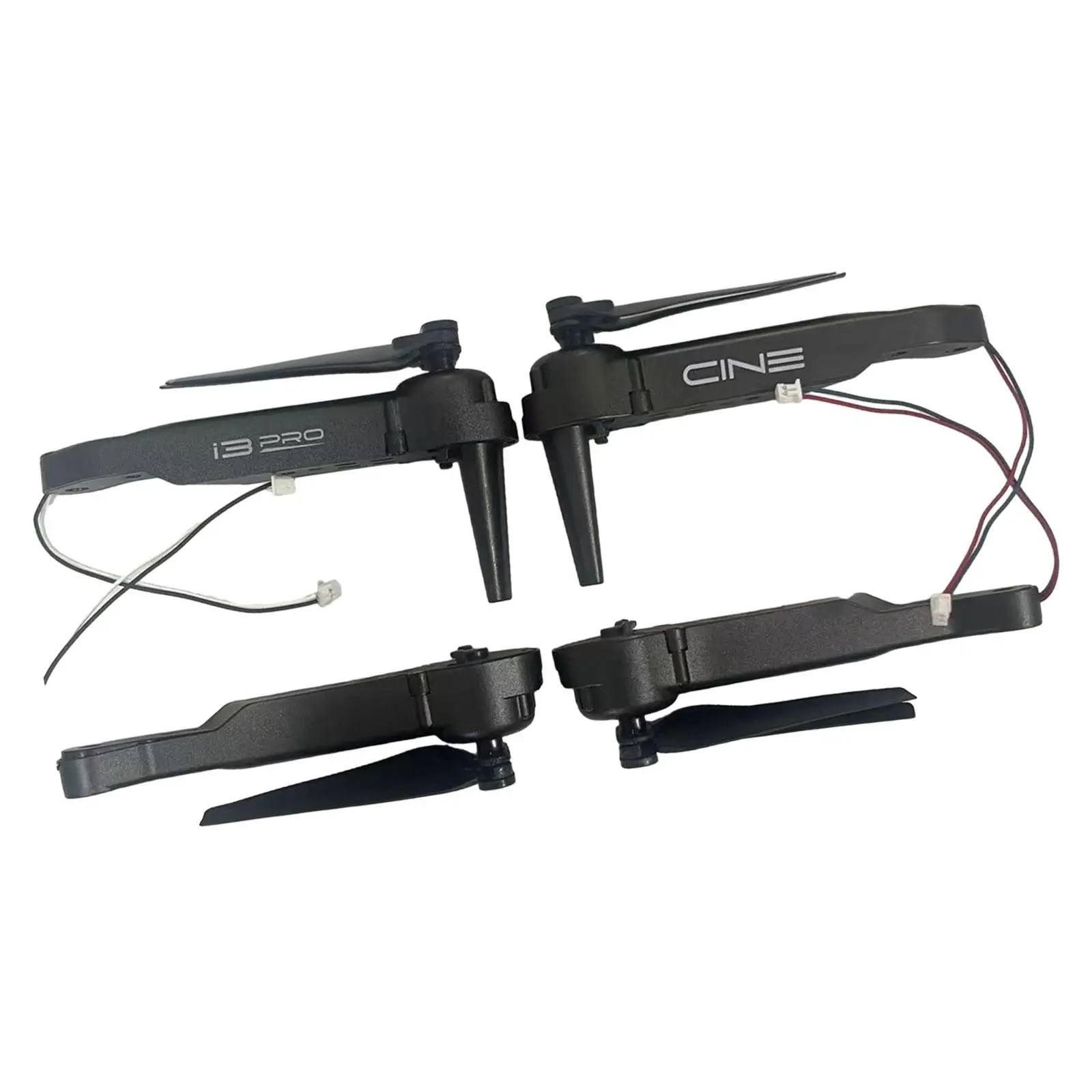 Drone Motor Arm Set Lightweight Easy to Install with Engine Professional Repair Parts DIY Accessory for Z908 Pro Drone Replaces