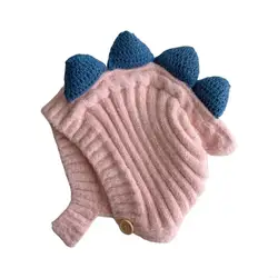 Gorro tejido con animales Adorable D7YD para niños, gorro tejido elástico, cómodo