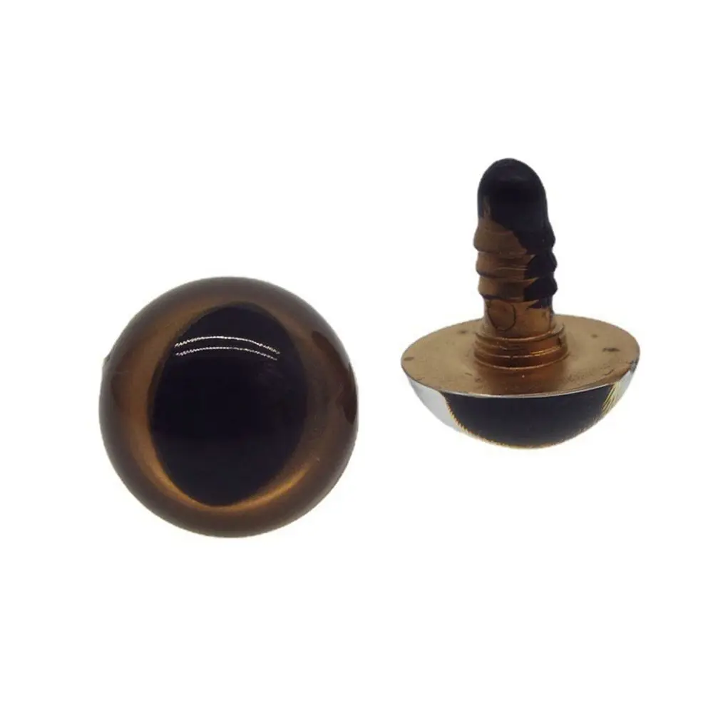 5 pares de ojos de seguridad de ojo de gato de plástico para juguetes Amigurumi Diy Kit manualidades oso de peluche juguete ojo para muñecas accesorios 10/12/13/15/18mm - imagen 4