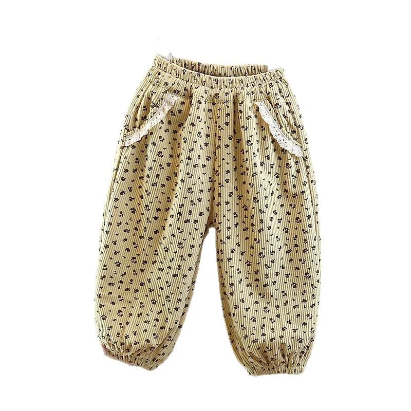 Nueva ropa de primavera y otoño para bebés, ropa para niñas, pantalones para niños pequeños, disfraz informal de moda, pantalones para niños, ropa deportiva infantil