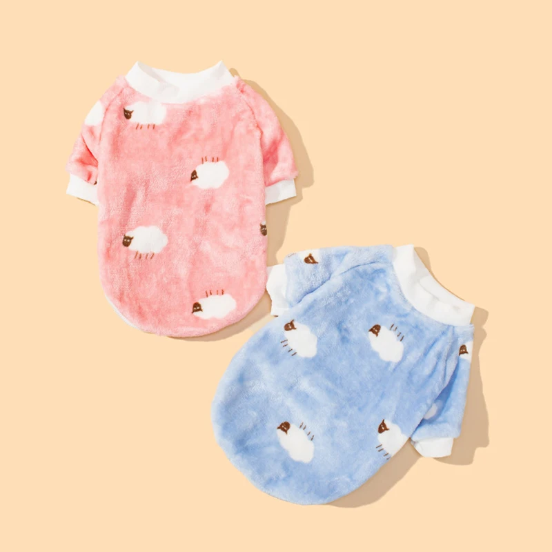 Ropa para mascotas, forro polar de dibujos animados para perros, cachorros Bichon Frise de tamaño pequeño y mediano, cómodo forro polar. - imagen 3