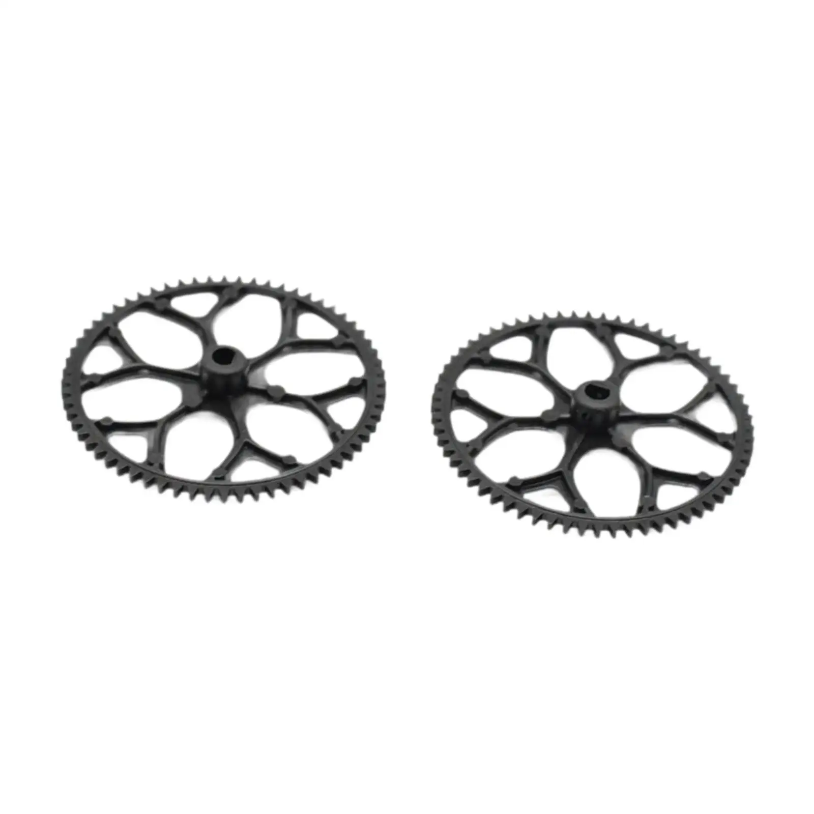 2 Pieces RC Helicopter Gears Set Upgrade Part Lightweight Sturdy DIY Parts RC Car Kits for Wltoys K170 XK Aircraft