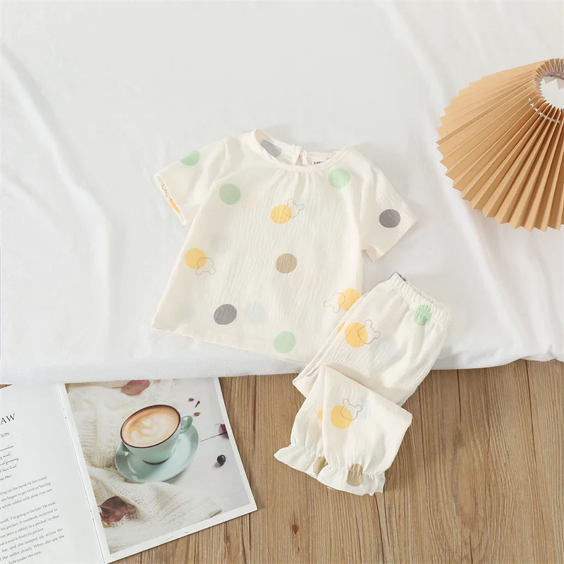 Pijama corta de algodón para bebé y niño verano - imagen 5