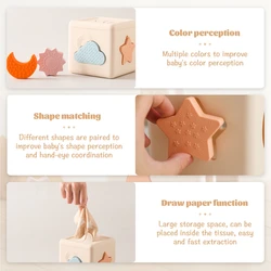 Bloques apilables Montessori para bebés – Juego de construcción educativo