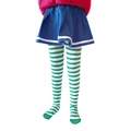 Green and white stri