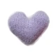 mohair heart-lila