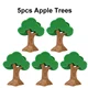 5pcs trees