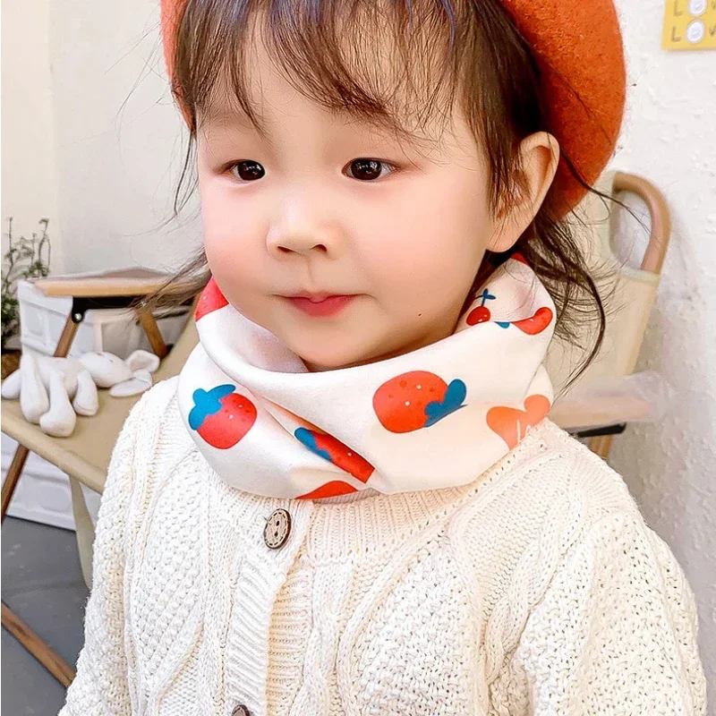 Bufanda de invierno para niños de 0 a 12 años, bufanda de algodón más cálida para el cuello, pañuelo para bebé, bufanda bonita, cuello suave, bufandas para niños - imagen 3