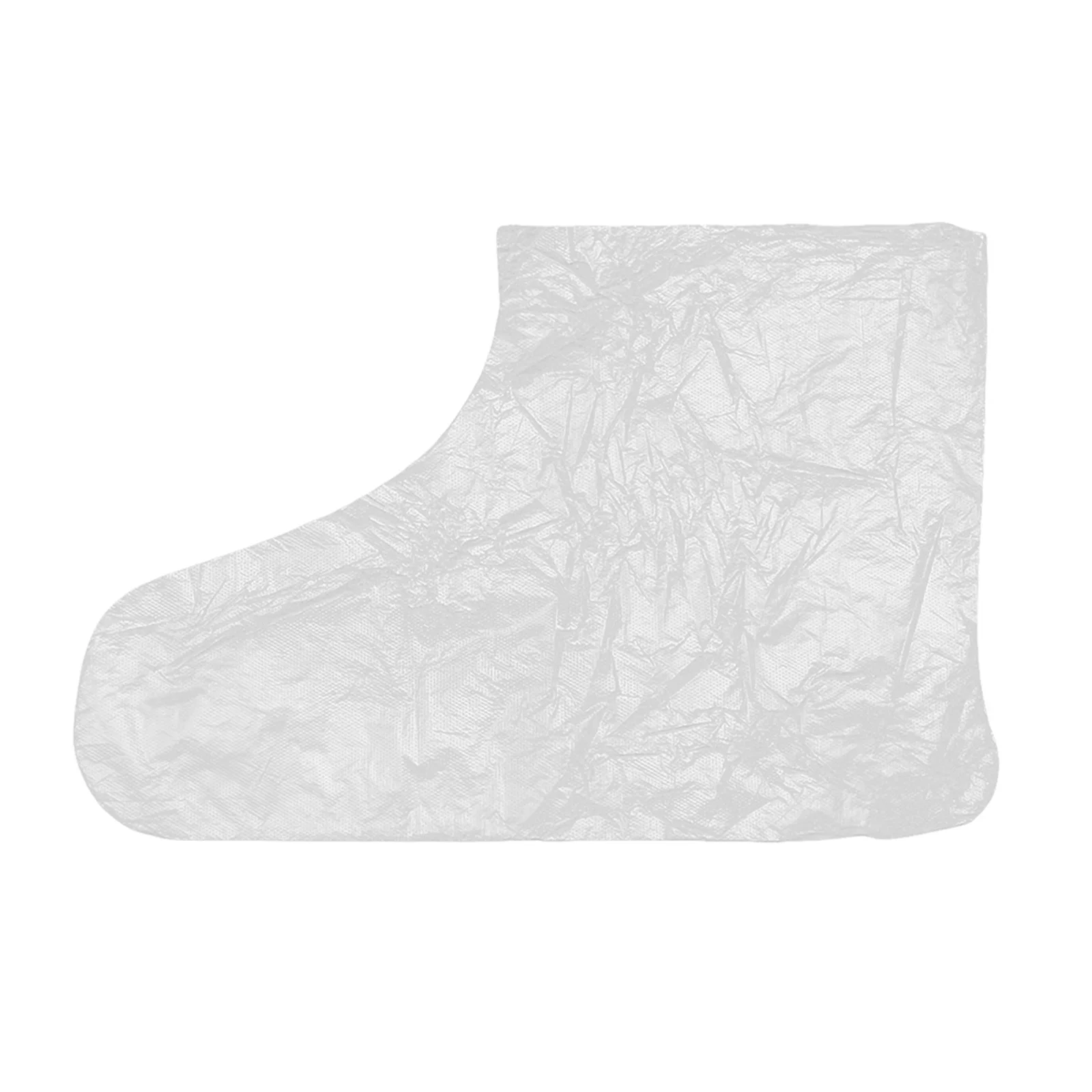 500 Uds. Fundas de película transparente para pies, Material de Pe desechable, cubierta protectora de pedicura segura, ligera e inodoro para pies