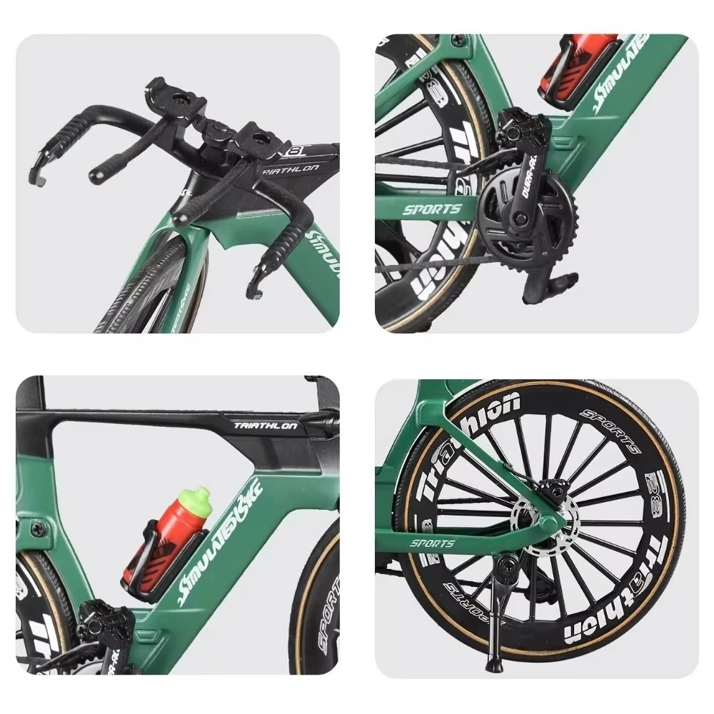 Mini bicicleta de carretera coleccionable para escritorio - imagen 2
