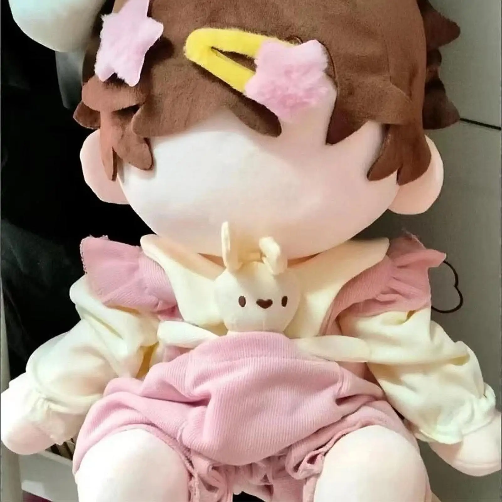 40cm Sitting Doll Clothes, Doll Jumpsuit New Year Gifts Adorable Girls Gift Doll Outfits Doll Clothes for 40cm Sitting Doll