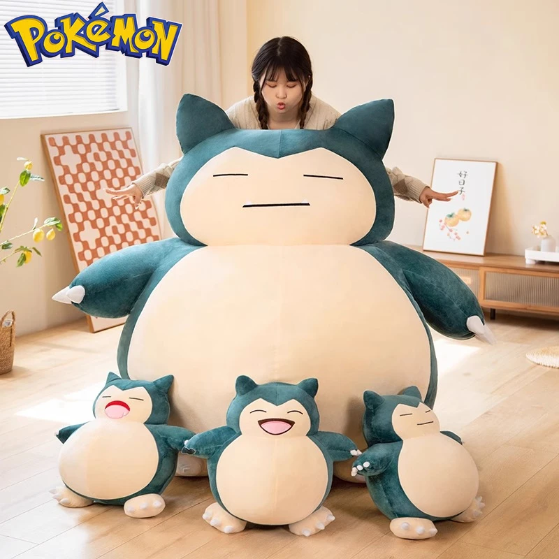 Peluche Pokémon Snorlax grande suave y decorativo para niños - imagen 4
