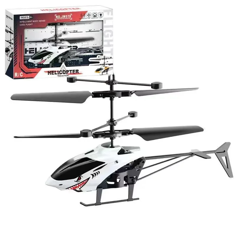 Simulación de 2 canales, avión de simulación, Sensor de gestos, Control de avión, helicóptero de vuelo, juguetes luminosos para niños, regalo de vacaciones - imagen 2