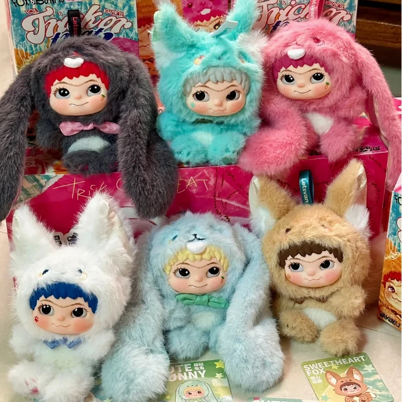 Wakuku Serie 2 Fox y Bunny – Caja ciega con juguetes de felpa