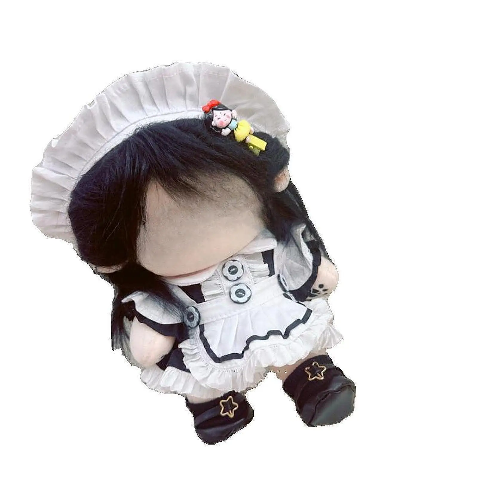 Cotton Doll Apron Maid Suit Pretend Play Educational Clothing Fashion Make Your