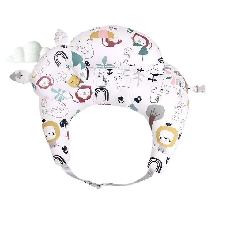 Almohada de lactancia ergonómica relleno algodón espiral - imagen 5