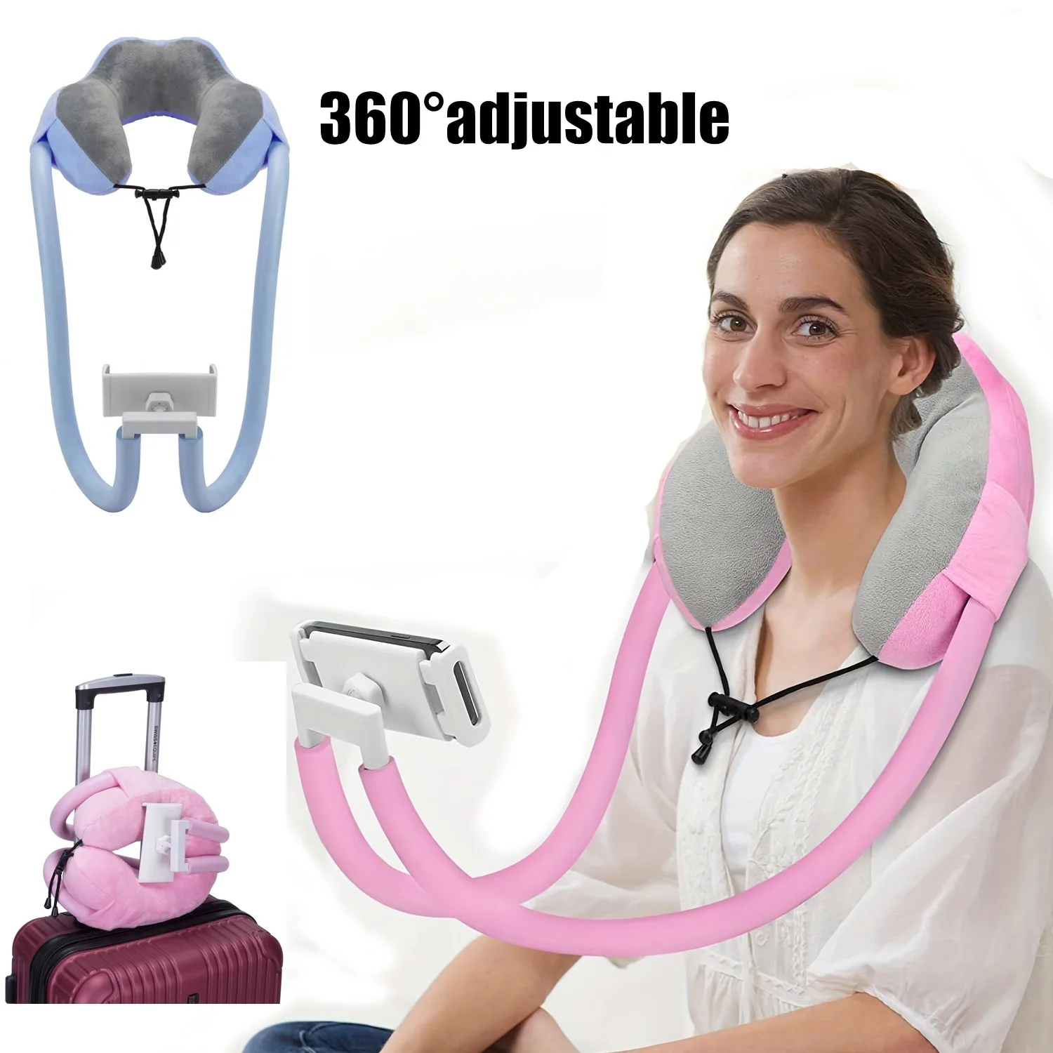 Soporte Universal para teléfono móvil, soporte Flexible para perezosos, Clip ajustable para teléfono móvil, soporte de montaje de escritorio para cama en casa, soporte para teléfono inteligente