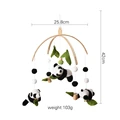 Panda bed bell 3