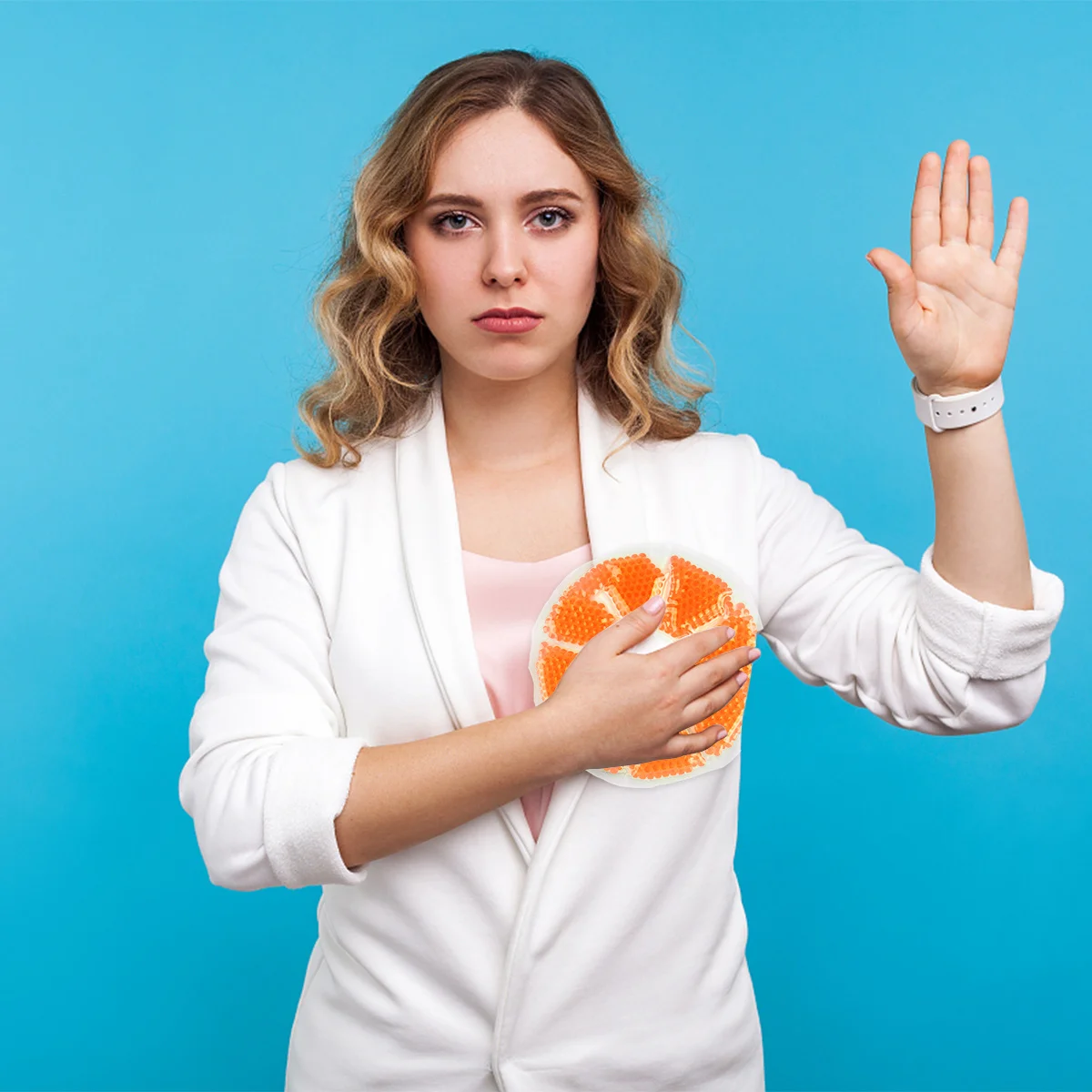 Paquetes de Gel para senos, terapia de calentamiento refrescante, paquete de hielo para lactancia, almohadillas para aliviar el dolor, almohadillas para amamantar, 2 uds. - imagen 4