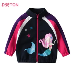 Chaqueta béisbol DXTON niña con estampado sirena