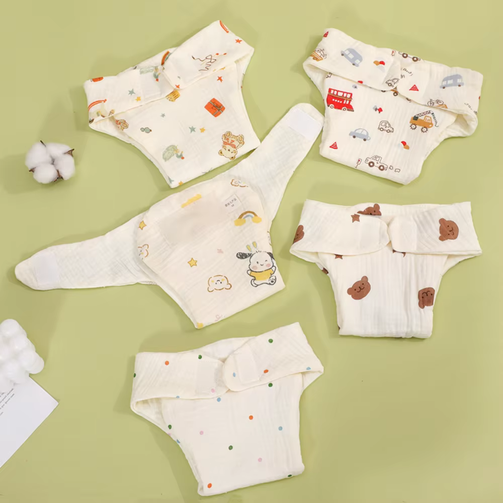 Pantalitas de aprendizaje reutilizables de algodón impermeable - imagen 4