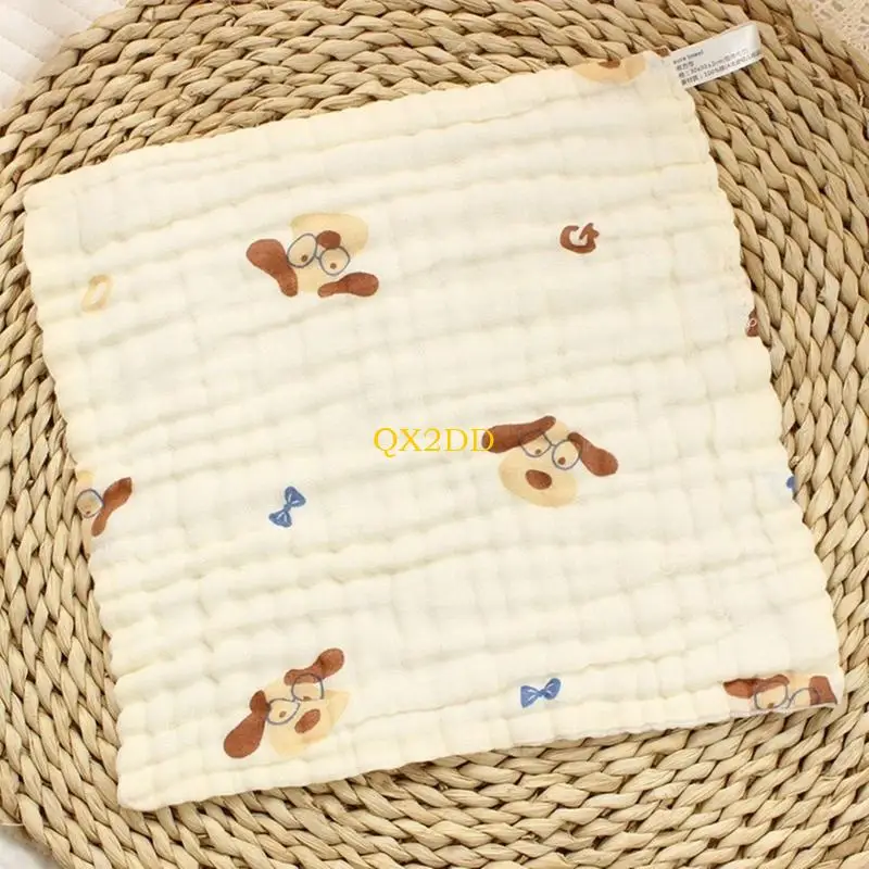 QX2D Babero reutilizable Babero cómodo 30 Babero enfermería algodón lavable con patrón divertido - imagen 4