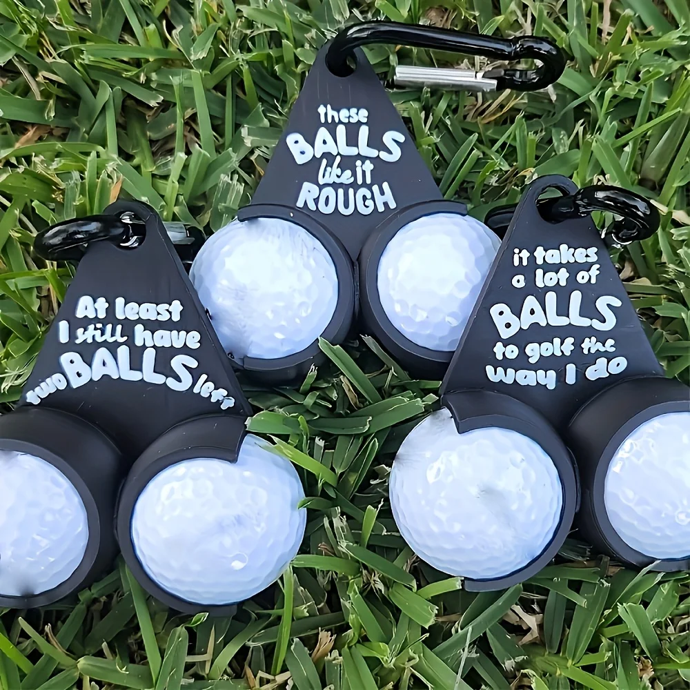 Estantes de almacenamiento para asientos de golf, 3 uds., con bucles con clip, estante de almacenamiento de golf de estilo juguetón, adecuado para entusiastas del golf