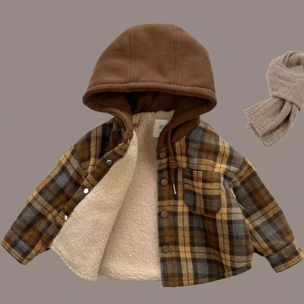 Chaqueta acolchada de invierno para niños – Algodón suave
