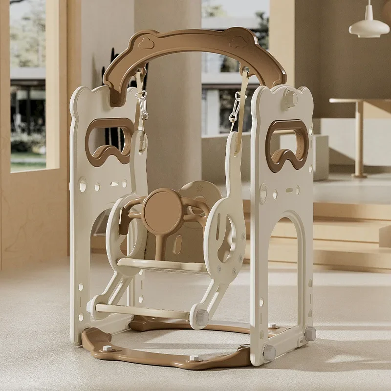 Columpio para bebé, asiento mecedora interior ligero con correas colgantes seguras, cuna para niños pequeños de fácil instalación para el hogar