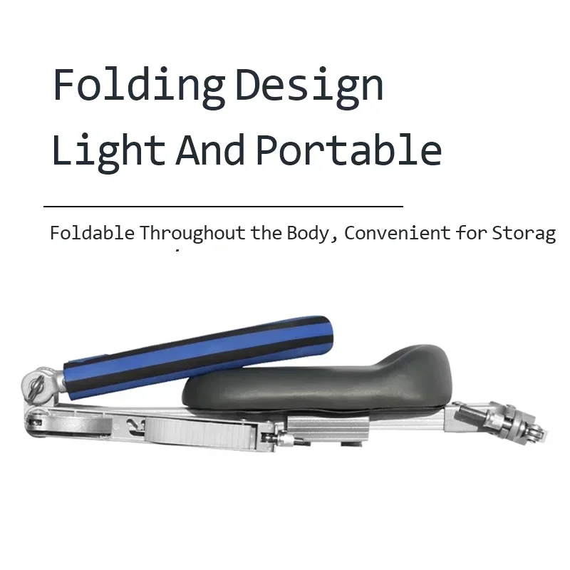 Asiento de seguridad plegable para niños, asiento delantero de aleación de aluminio, diseño ajustable portátil, ajuste Universal para ciclismo seguro con niños - imagen 3