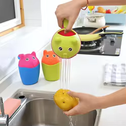 Cabezal de lavado para baño de bebé, juguete flotante, maceta, baño, juguetes clásicos de dibujos animados, Baby Shower, niño, tres opciones de colores, juguetes