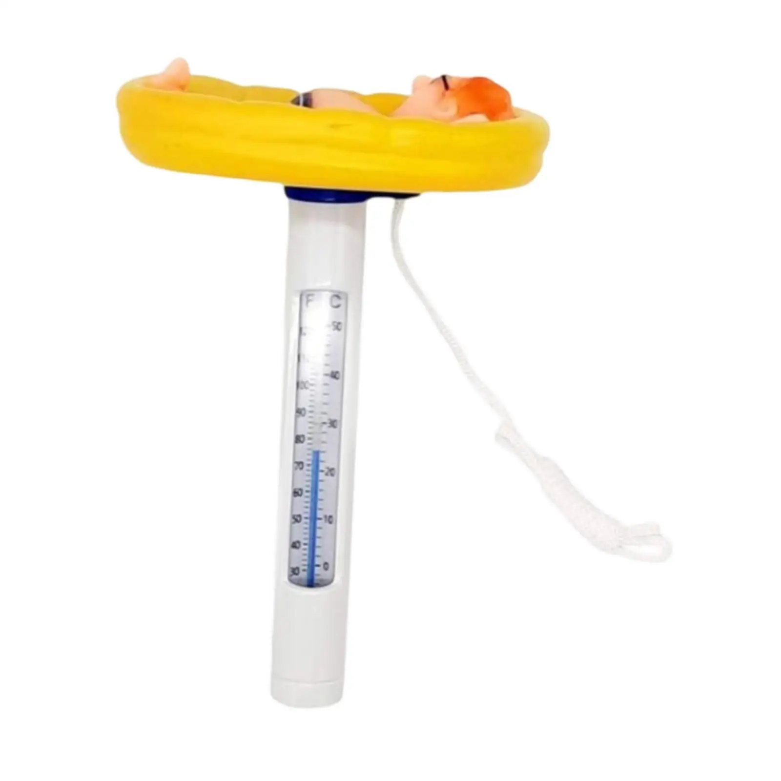 Floating Pool Thermometer Funny Swimming Pool Temperature for Spas Baby Bath