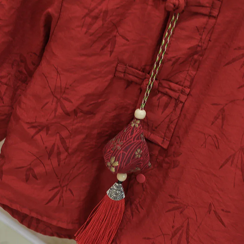 Conjunto de manga larga para bebé – 2 piezas rojo - imagen 5