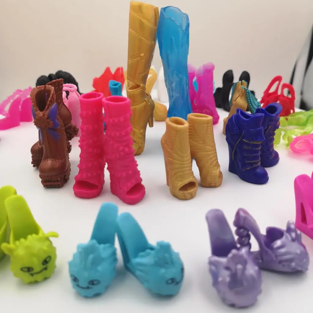 Zapatos de tacón alto, botas para muñeca Monster, zapatos altos para muñeca, botas para muñeca, accesorios, juguetes para niñas - imagen 3