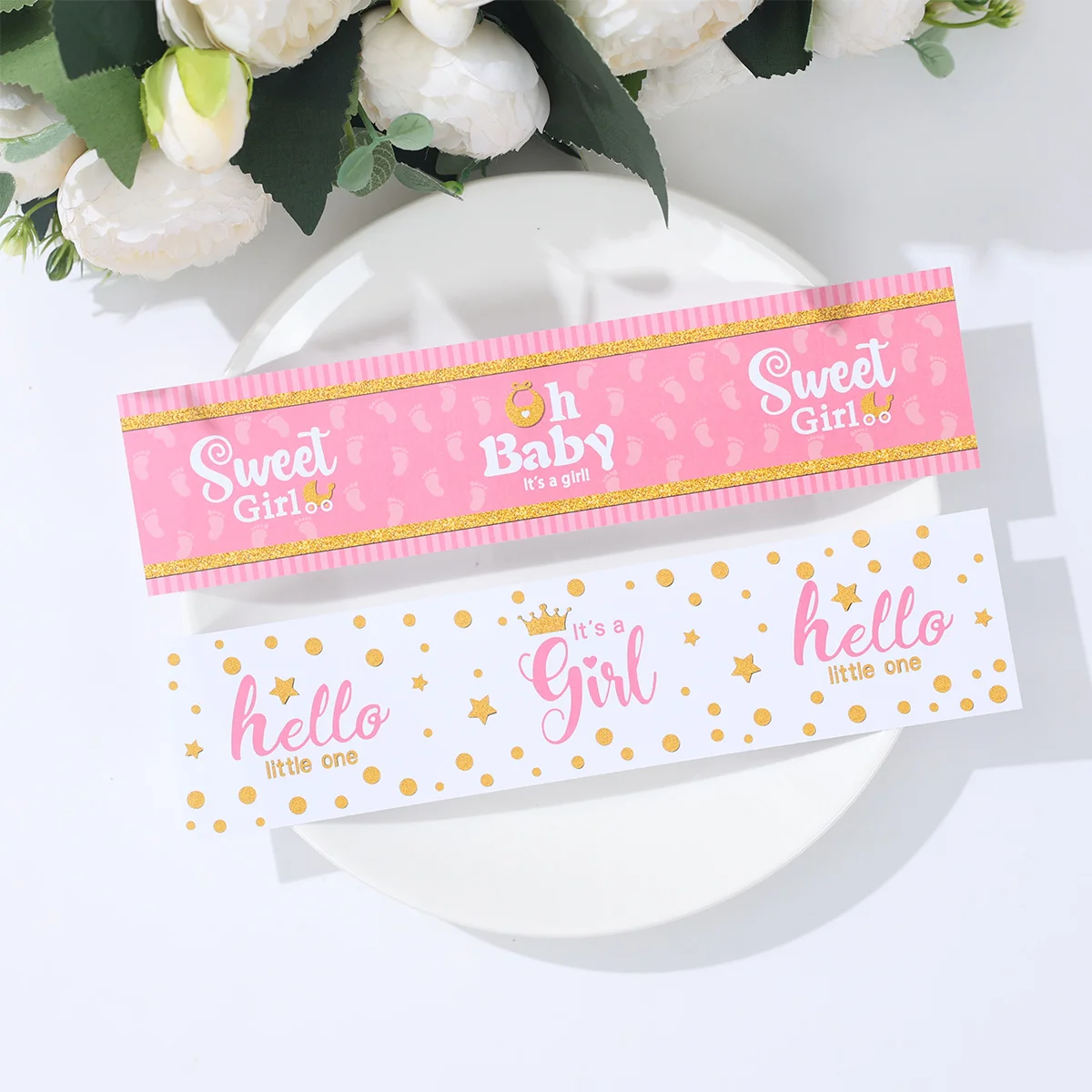 10/24 Uds botella de agua etiqueta género revelar Pastel Baby Shower autoadhesivo niño o niña pegatina de cumpleaños decoración de fiesta ﻿ - imagen 4
