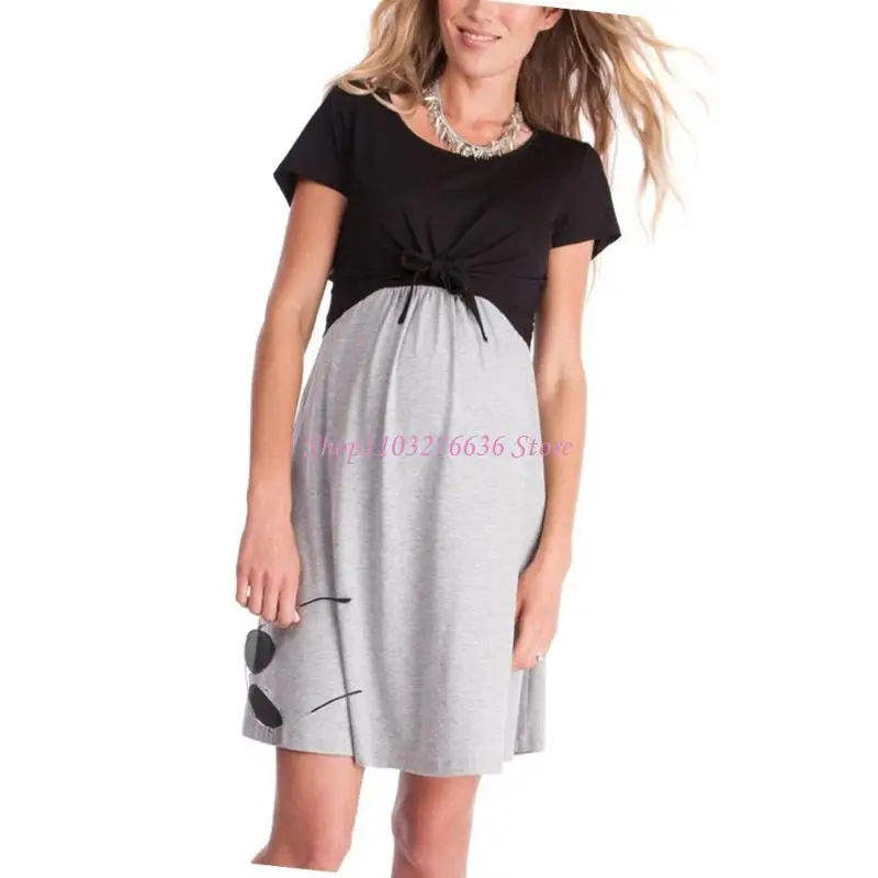 Vestido infantil de manga corta en algodón suave para piel sensible - imagen 5