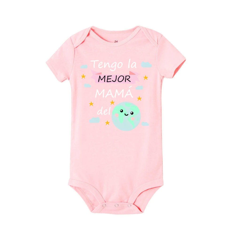Tengo la mejor madre, mono para bebé, mono para recién nacido, regalo para el día de la madre, mono, ropa bonita para niño pequeño - imagen 5