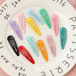 Horquillas para niñas en forma de gota - coloridas y deslizantes