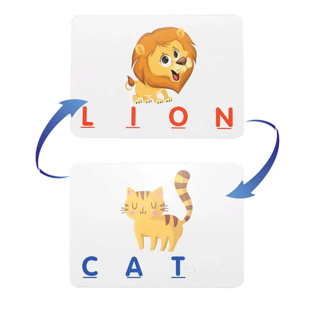 Juego educativo de ortografía y alfabeto inglés con tarjetas - imagen 3