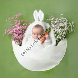 Diseño cómodo tela manta cáscara huevo los apoyos foto los recién nacidos limpieza fácil