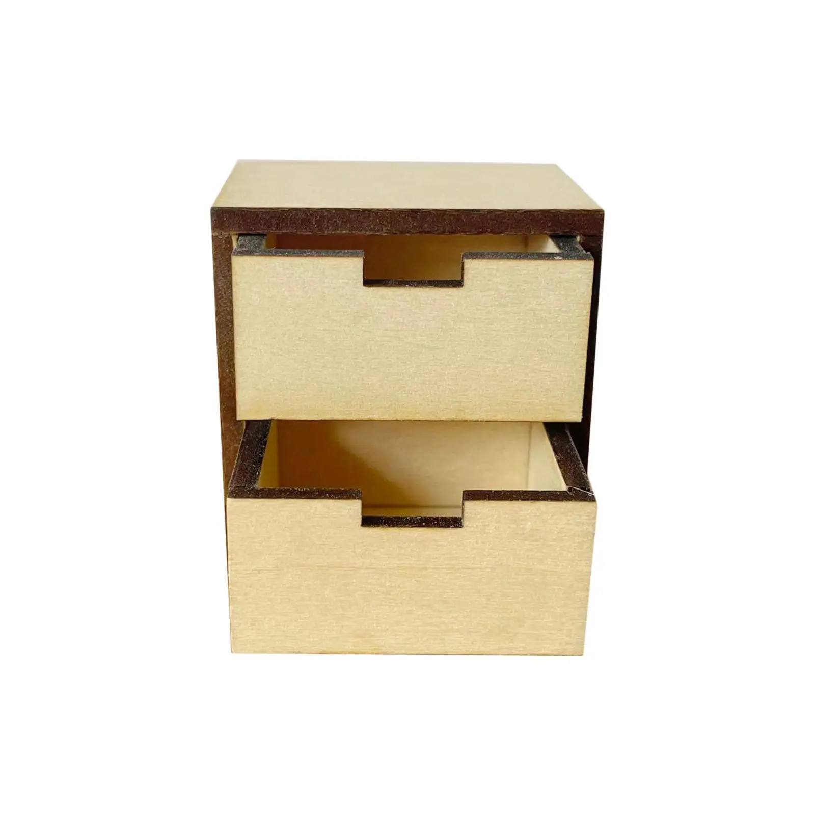 1:12 Dollhouse Drawer Miniature Scenes Handmade Storage Cabinet for Dollhouse Kitchen Bathroom Children Kids 4 5 6