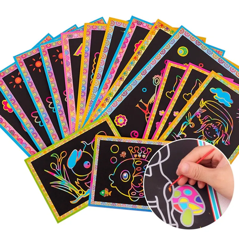 Tarjetas mágicas para colorear infantiles – Juego educativo - imagen 2