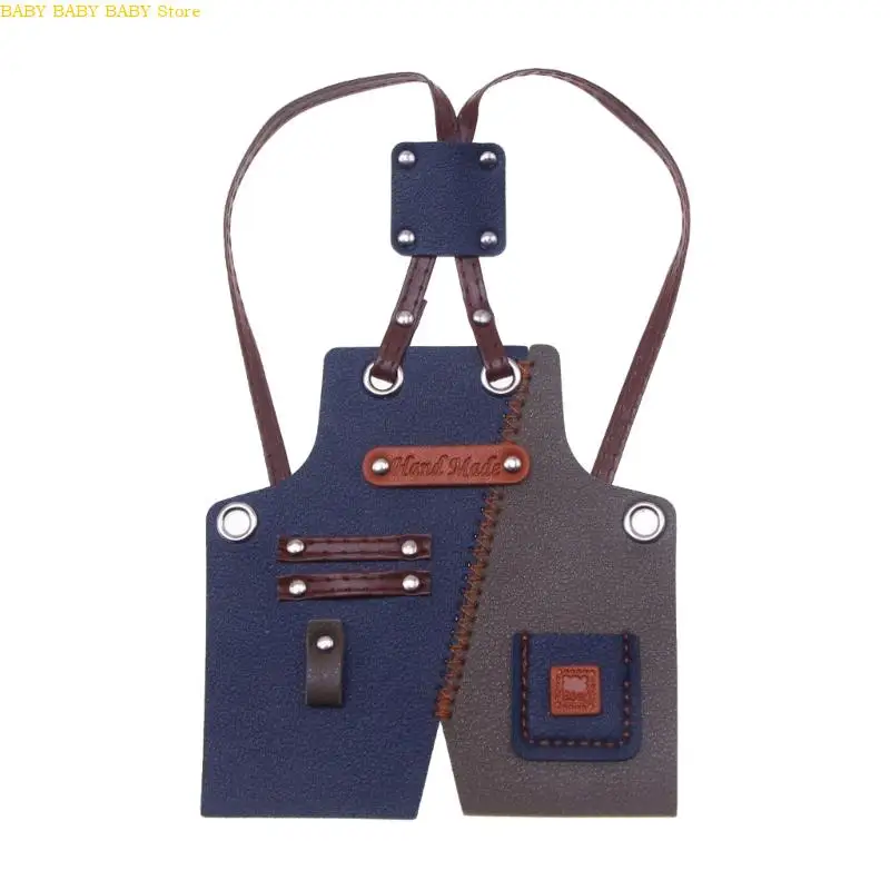 Q81A Hecho a mano muñecas colores fáciles juego rol tela PU fácil para exhibiciones casas muñecas en