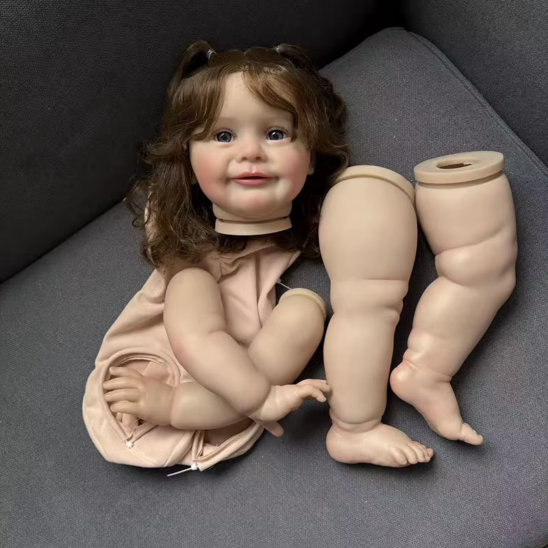Kit muñeca reborn Zoe con piel 3D realista y venas visibles - imagen 5