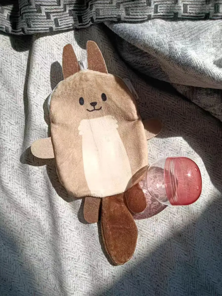 Yumeya peluche kawaii Hokkaido – Bolsa animalitos con colgante - imagen 3