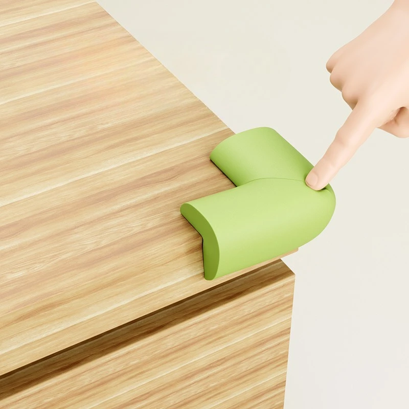 10 unids/lote Protector de esquina de seguridad para juegos de bebés, protectores de bordes y esquinas de espuma suave a prueba de bebés, protectores de esquina de seguridad para niños, parachoques - imagen 2